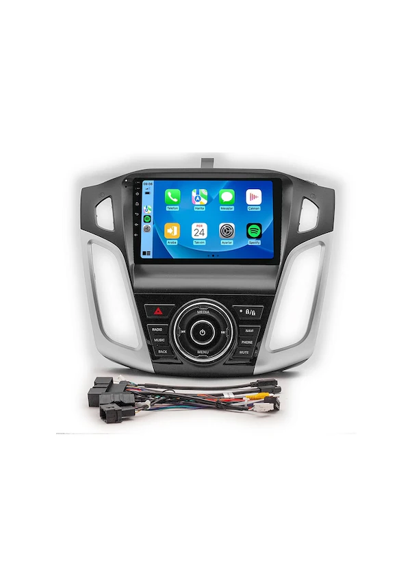 Ford Focus 3 4 Carplay Android Auto Destekli Multimedya Navigasyonlu Teyp